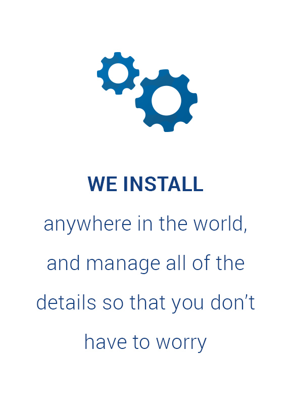 We Install